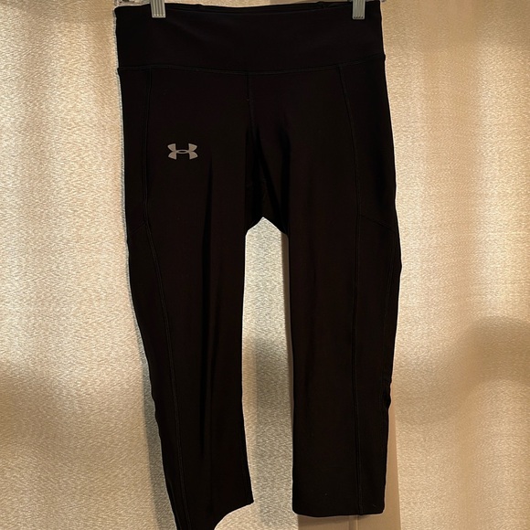 Women’s Under Armour Heat Gear Workout Leggings - Picture 1 of 3